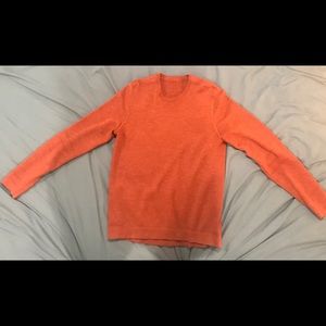 Large Lululemon Sweater in Orange